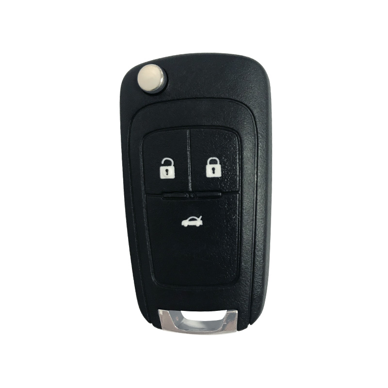 QN-RS393X llave remota de repuesto de 3 botones para Cadillac Chevrolet Volt Sonic Cruze Camaro